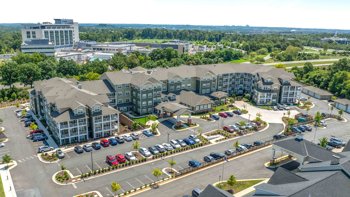 Exterior view of Hessler Heights Gracious Retirement Living